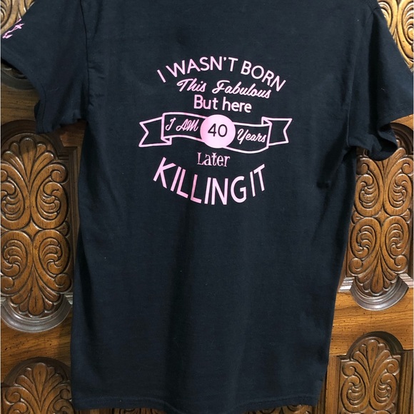 Turning the Big 40 Tee - Shirt - Picture 5 of 11